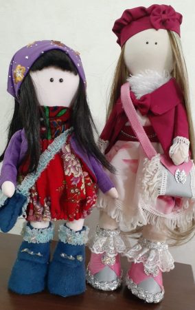 آموزش ساخت عروسک روسی با الگو