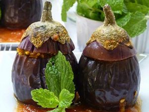 عکس دلمه بادمجان