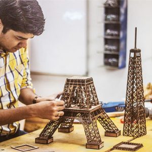 عکس الگوی معرق برج ایفل