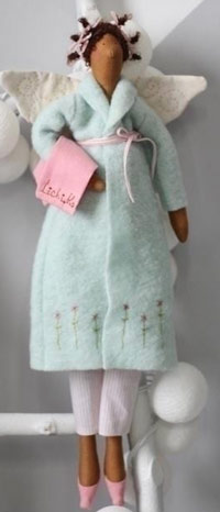 عکس عروسک تیلدا با لباس
