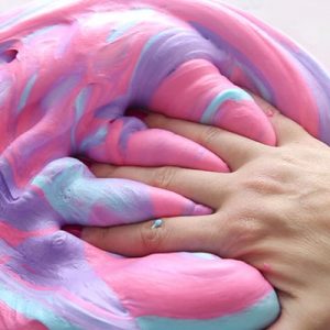 عکس آموزش ساخت اسلایم بدون بوراکس