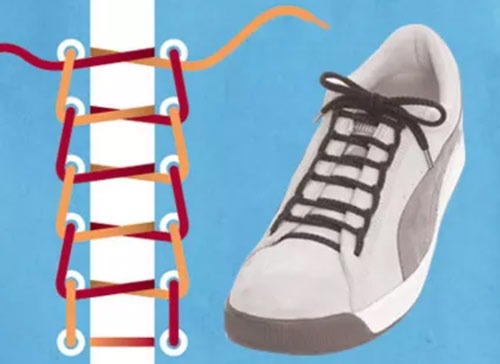 آموزش بستن بند کفش ساده