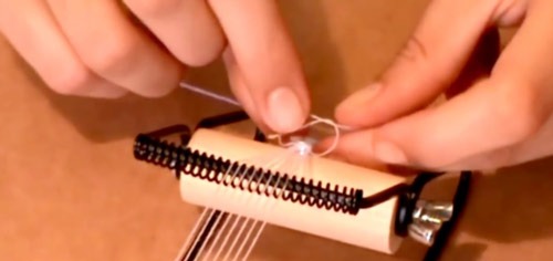 عکس آموزش ساخت دستبند با منجوق تصویری