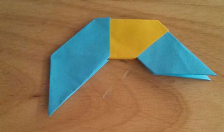 آموزش ساخت اوریگامی سه بعدی متحرک