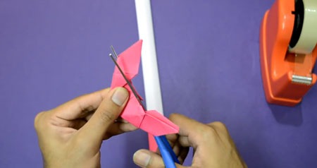 آموزش ساخت شمشیر کاغذی آسان
