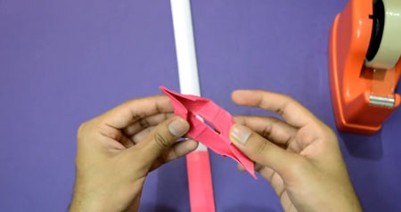 آموزش ساخت شمشیر نینجا با کاغذ